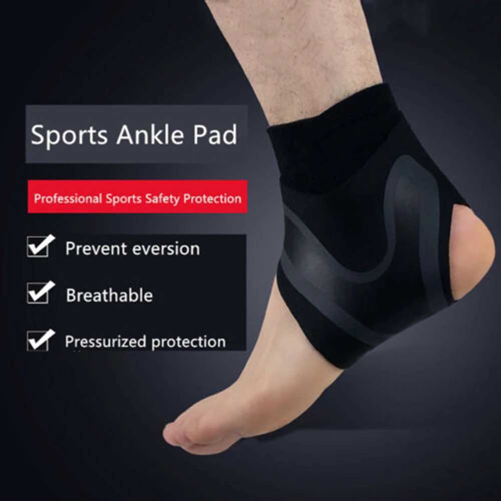 1 Pc The Adjustable Elastic Ankle Brace Ankle Support Lightweight Breathable Compression Anti Sprain Foot Protection Bandage Y240913