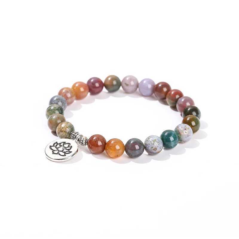 JD Natural Stone Eight Planet Bead Bracelet Mens Universe Seven Chakras Bracelet Yoga Energy Galaxy Sun Bracelet Jewelry W240913