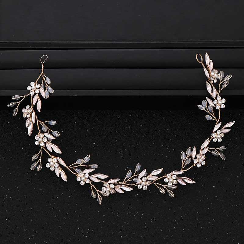 Handmade Crystal Flower Headband Tiaras Hairband For Women Bride Queen Party Wedding Bridal Hair Accessories Jewelry Band GiftsX240913