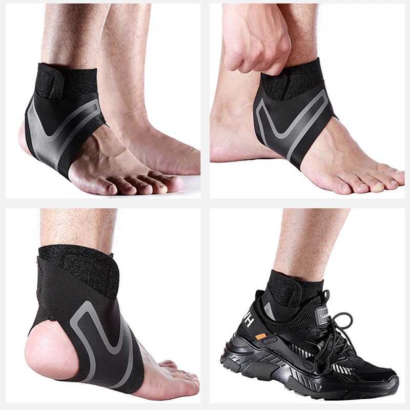 Sport Ankle Support Elastic Ankle Brace Guard Compression Stabilizer Tendon Pain Relief Strap for Men Women Fitness Accessories Y240913