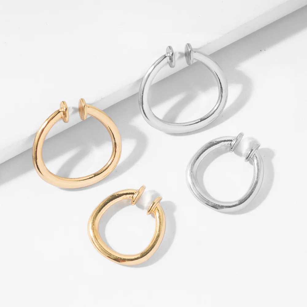 Fashion Ear Cuff Clip on Earrings NO Piercing Gold Color Vintage Earcuff Earclips Clip Earrings Boho Jewelry 2020X240913