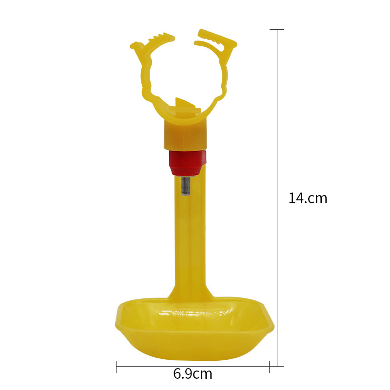 4pcs Poultry Waterer Drinking Cups For Chicken Automatic Drinker Nipple For 25mm Pipes Ball Nipple Poultry Feeding Waterer