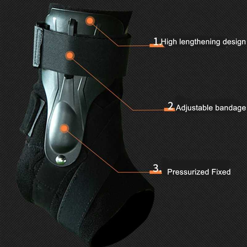 1PC Ankle Support Strap Brace Bandage Foot Guard Protector Adjustable Ankle Sprain Orthosis Stabilizer Plantar Fasciitis Wrap Y240913