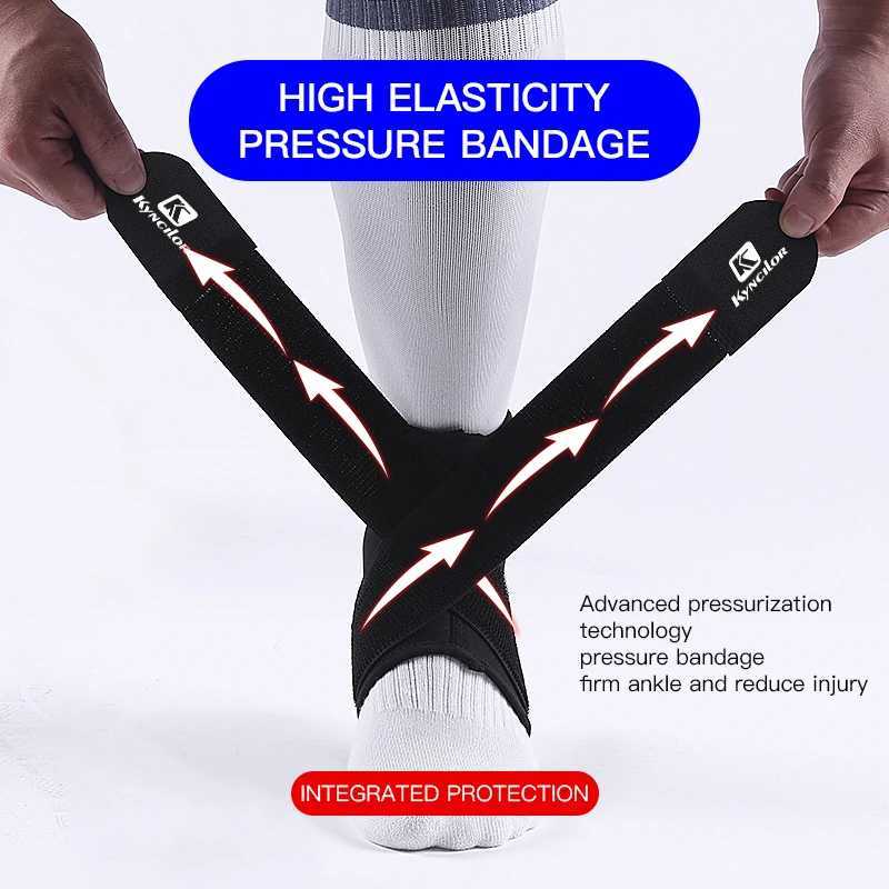 Bandage Elastic Breathable Ankle Strap Gym Tobillera Fitness Adjustable Compression Ankle Protectors Football Y240913