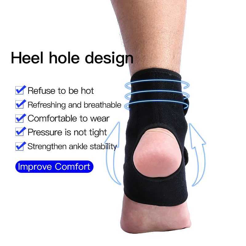 1PCS Compression Ankle Braces Support Strong Ankle Sports Protection Stabilize Ligaments-Eases Swelling Sprained Adjustable Y240913