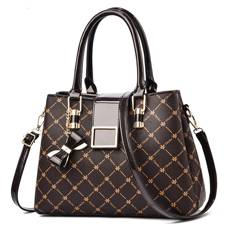 Women's Bag 2024 New Fashionable Printed Women's Handbag Large Capacity Colored Single Shoulder Crossbody Bag Trendy
