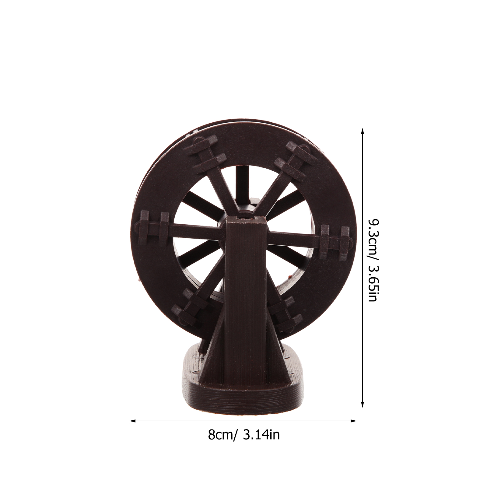 Fountain Replacement Wheels Fish Tank Rockery Bonsai Flowing Water Plastic Water Cart Bracket Set Landscaping Water Pool, Feng