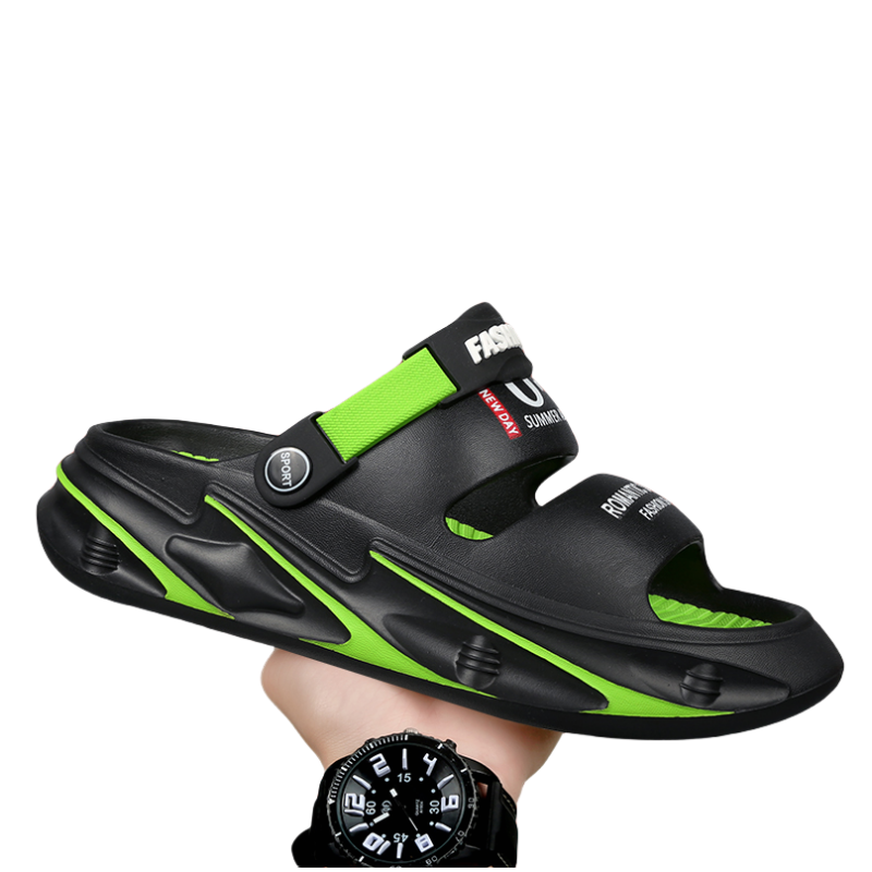 Men's Sandals Outdoor Slippers Beach Comfortable Slides Thick Soft Clogs Men Casual Shoes Water Shoes Men Women Beach Sandals