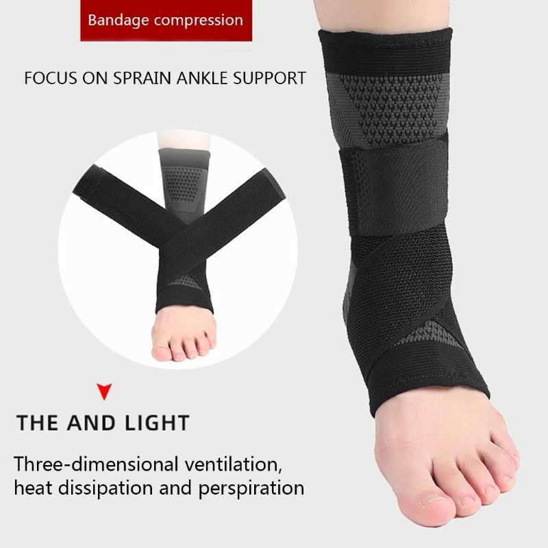 Ankle Brace Compression Sleeve-Relieves Achilles Tendonitis Joint Pain Plantar Fasciitis Sock with Foot Arch Support Y240913
