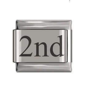 New stainless steel date module laser engraved bracelet Italian Bracelet Italian Charm Links Stainless Steel Fit 9mm Bracelet Jewelry DIY Making Gifts