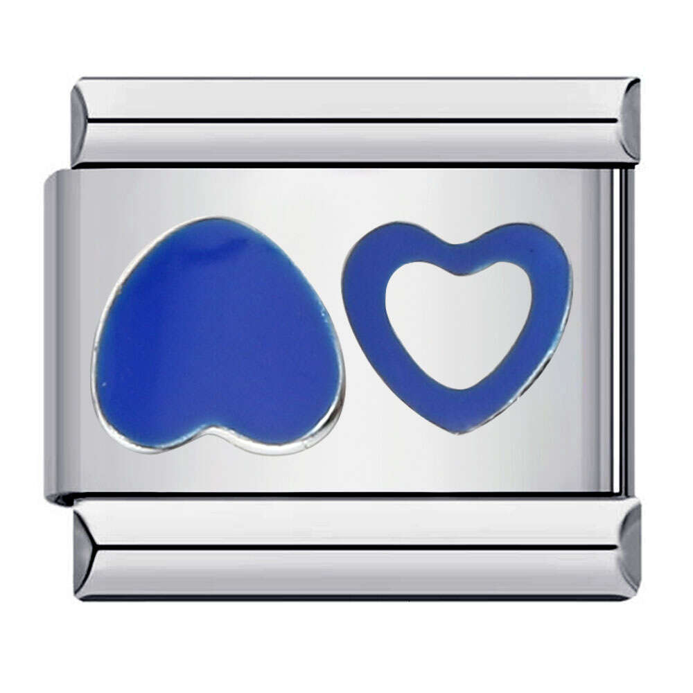 Italian Module Stainless Steel Welding Drip Oil Colored Smig Face wer Elastic Bracelet Italian Charm Bracelet Fit 9mm Bracelet Jewelry DIY Making Gift