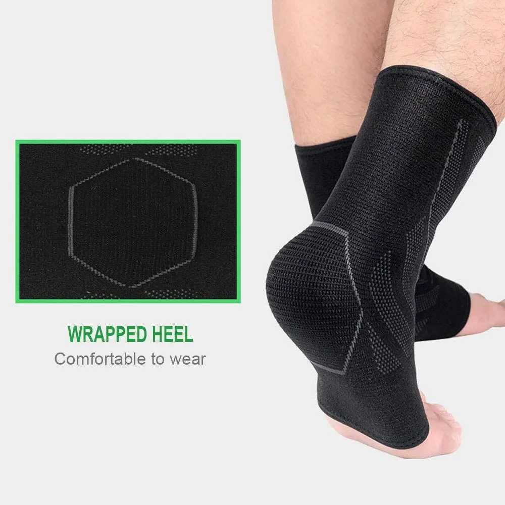 1Pcs Ankle Brace Compression Support Sleeve for Women Men Ankle Compression Socks for Plantar Fasciitis Foot Ankle Swelling Y240913