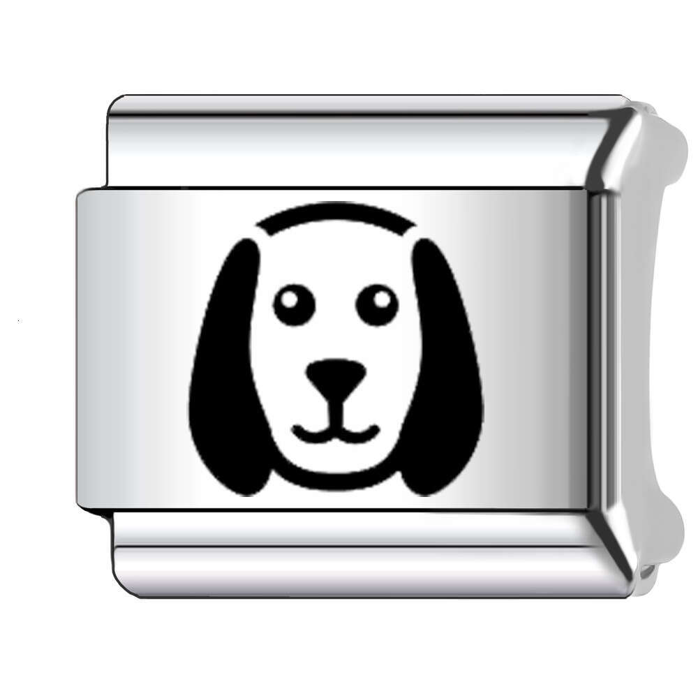 2024 New Women's Gift Cute butterfly Italian Charms Links Beads Fit 9Mm Stainless Steel Bracelet DIY Making Jewelry