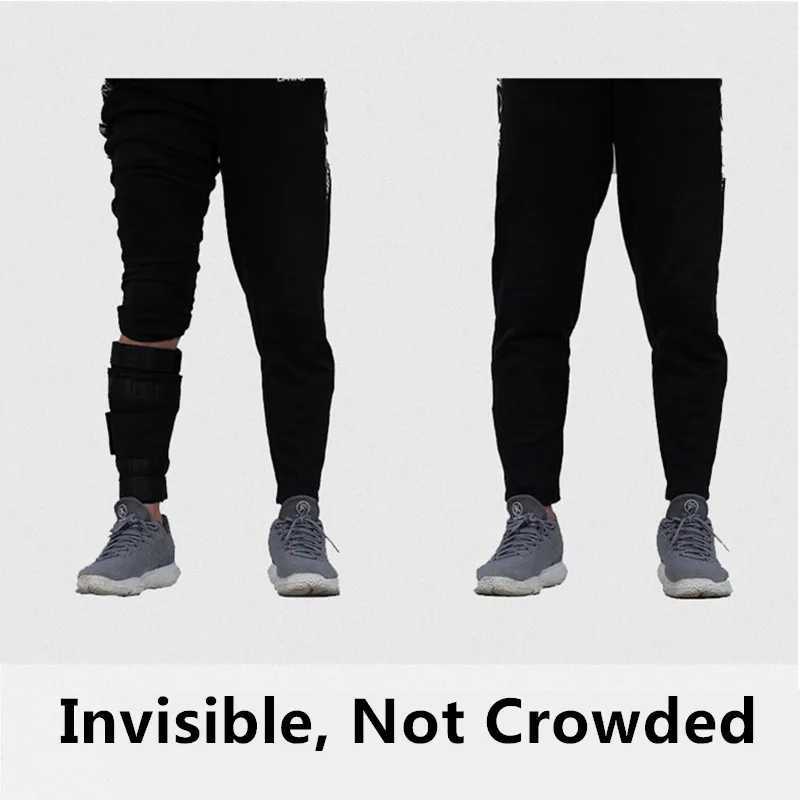 1 Pair Adjustable Ankle Weights Brace Strap with Weight Block Running Walking Crossfit Weight Gym Exercise Training Equipment Y240913