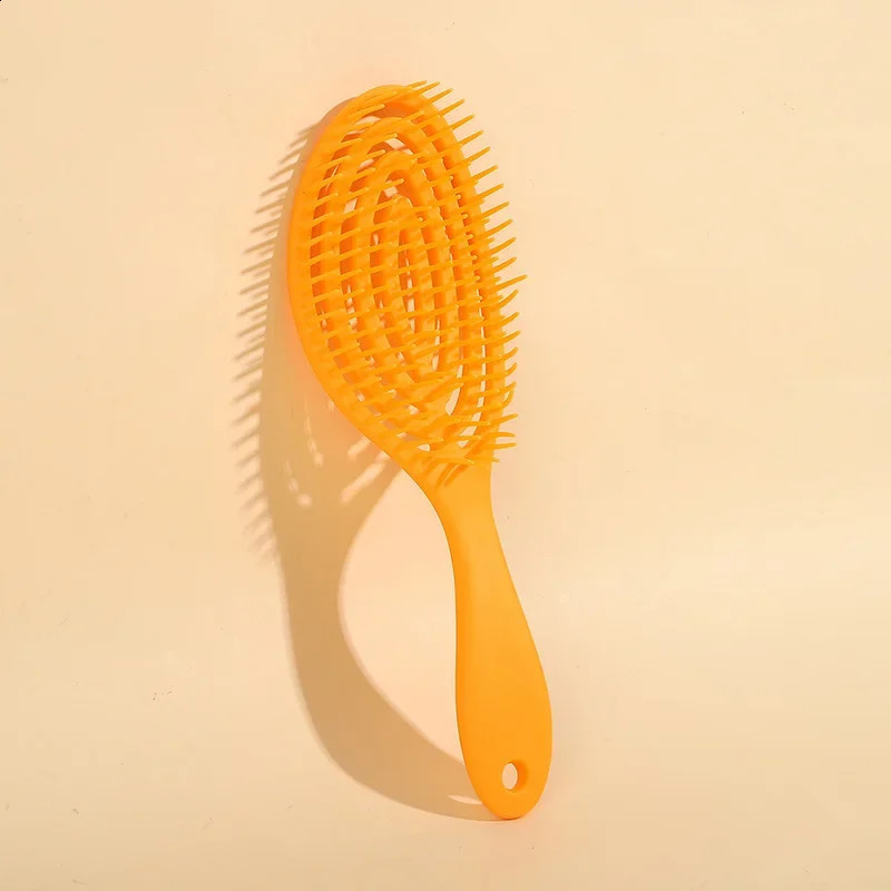 Massage Hair Comb Salon Wet Brush Women Hairdressing Styling Tools Anti Detangling HairBrush Dry Dual Purpose 240911