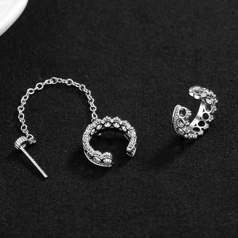 1 pcs Fashion Jewelry 925 Sterling Silver Ear Cuff Women Clip Earrings no Piercing Earings JewelryX240913