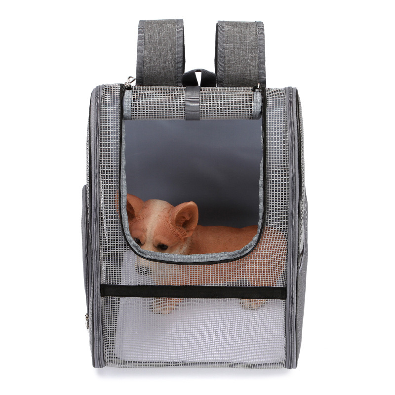 Halloween Pet Bag Mesh Breathable Skylight Pet Backpack Convenient for Going Out Pet Backpack Small Cat Bag Dog Bag Factory