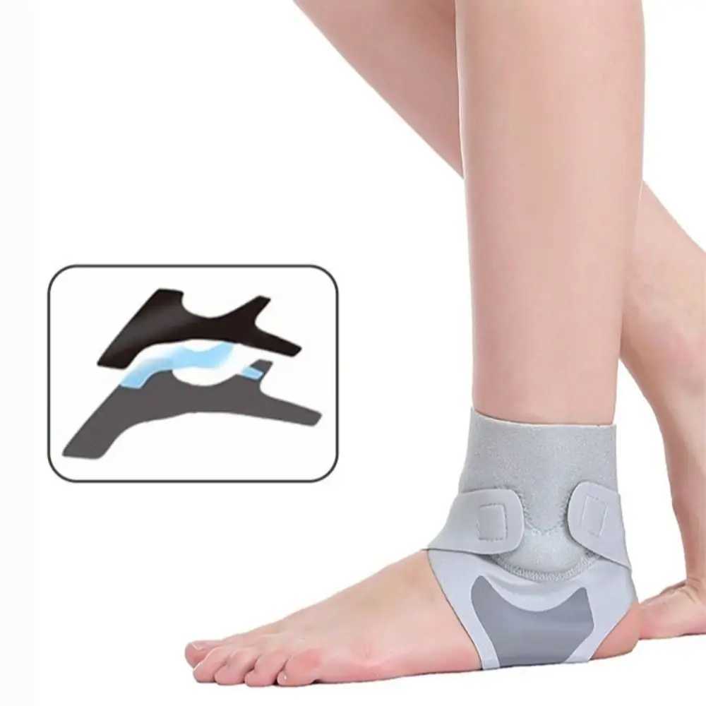 Adjustable Ankle Support Brace Elastic Anti-Sprain Compression Ankle Strap Guard Stabilizer Sports Ankle Protector Basketball Y240913
