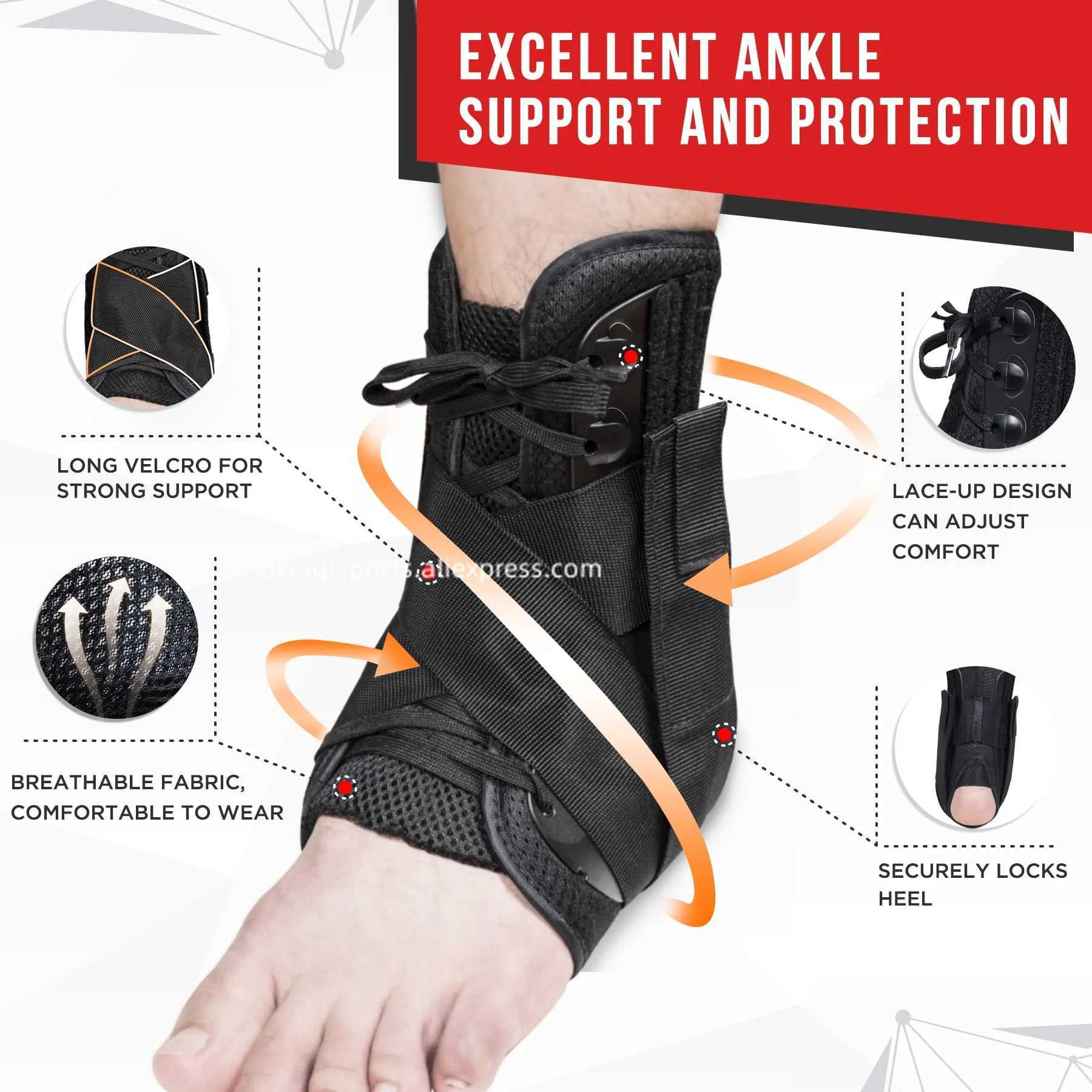 1Pc Sports Basketball Ankle Brace Support for Achilles Tendonitis Joint Pain Swelling Heel Spur Ankle Stabilizer Brace Tendon Y240913