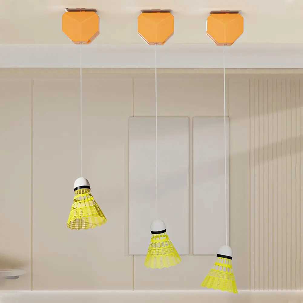 Self Study Badminton Trainer Portable Practice Robot Shuttlecock Professional Training Indoor Home Tools Rebound Badminton P7w5 Y240912