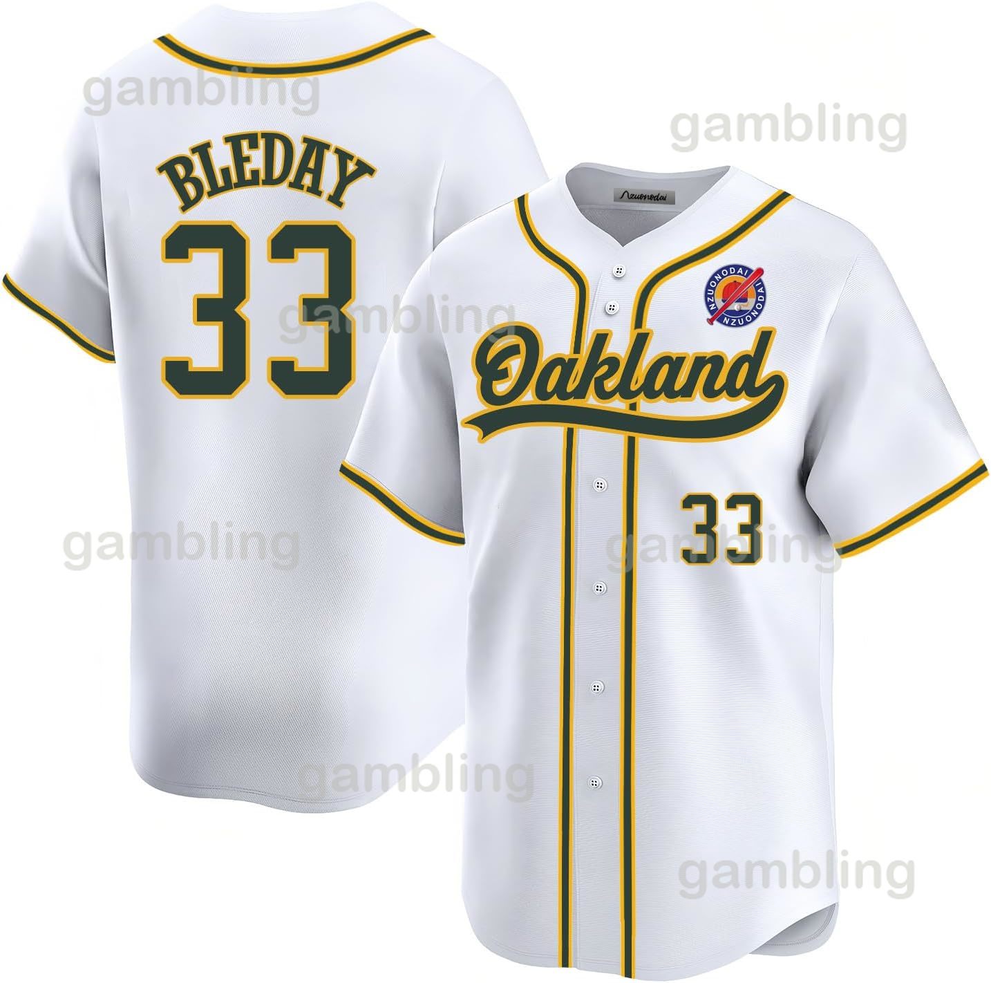 Mens/Youth Oakland Baseball Stitched Jerseys 9 Reggie 26 Matt 24 Rickey 2 Khris 22 Ramon 6 Jace 45 Richard Custom Any name Any Number Baseball Jerseys
