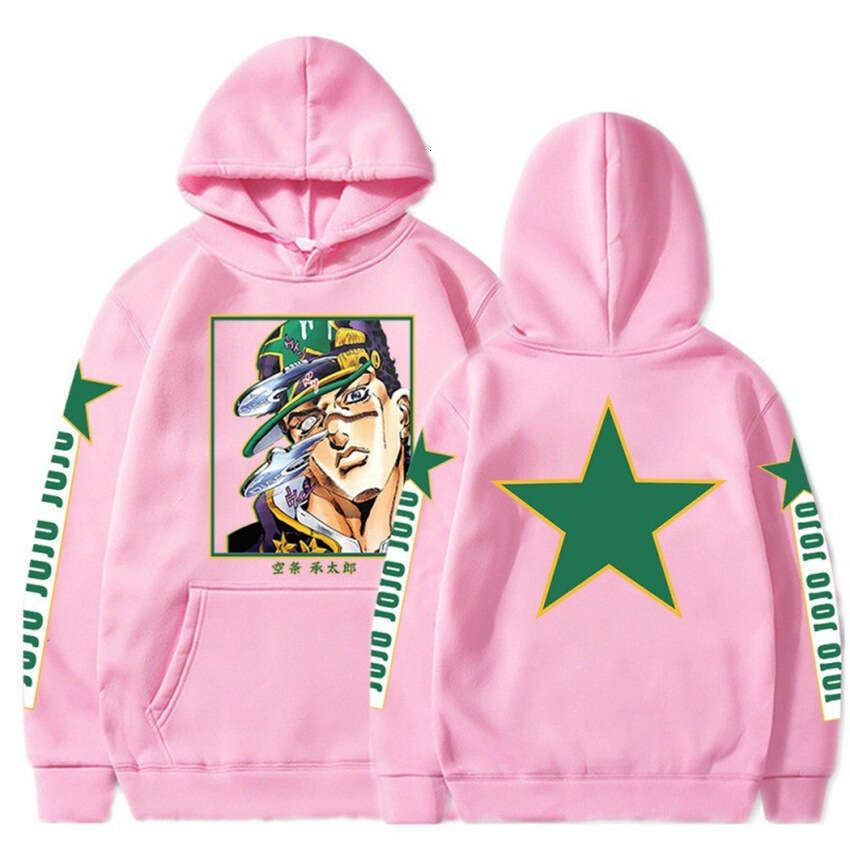 New Cross-Border Anime Wonderful Adventure Cartoon Printing Hoodie Fashion Brand Loose Hoodie Men