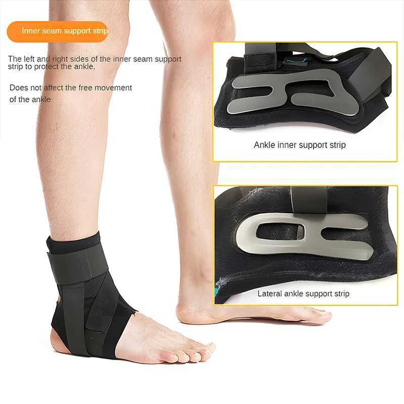 Ankle Brace Stabilizer Adjustable Ankle Support Strap for Sprain Injury Recovery Running Basketball Ankle Protector Foot Guard Y240913