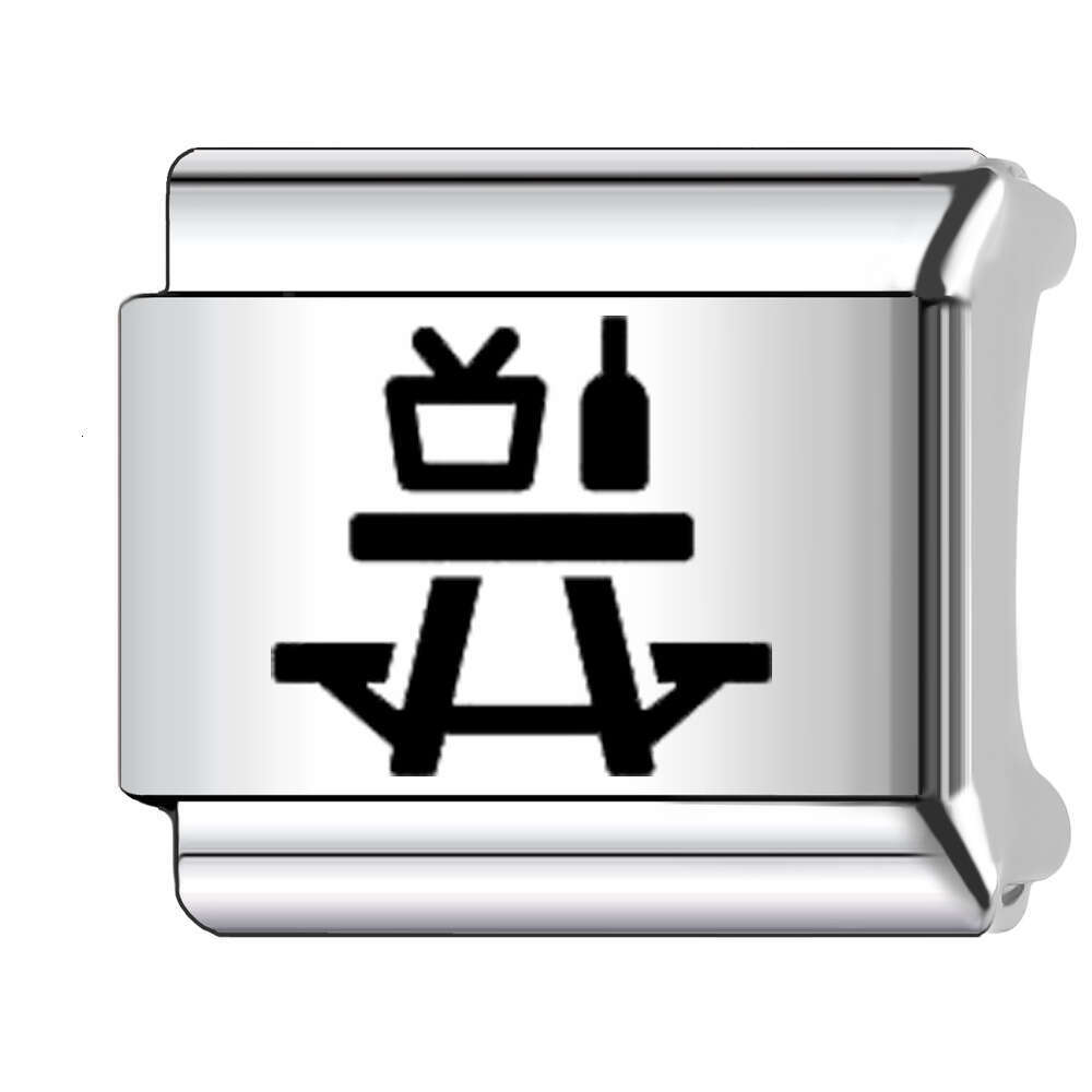 2024 New Women's Gift Cute butterfly Italian Charms Links Beads Fit 9Mm Stainless Steel Bracelet DIY Making Jewelry