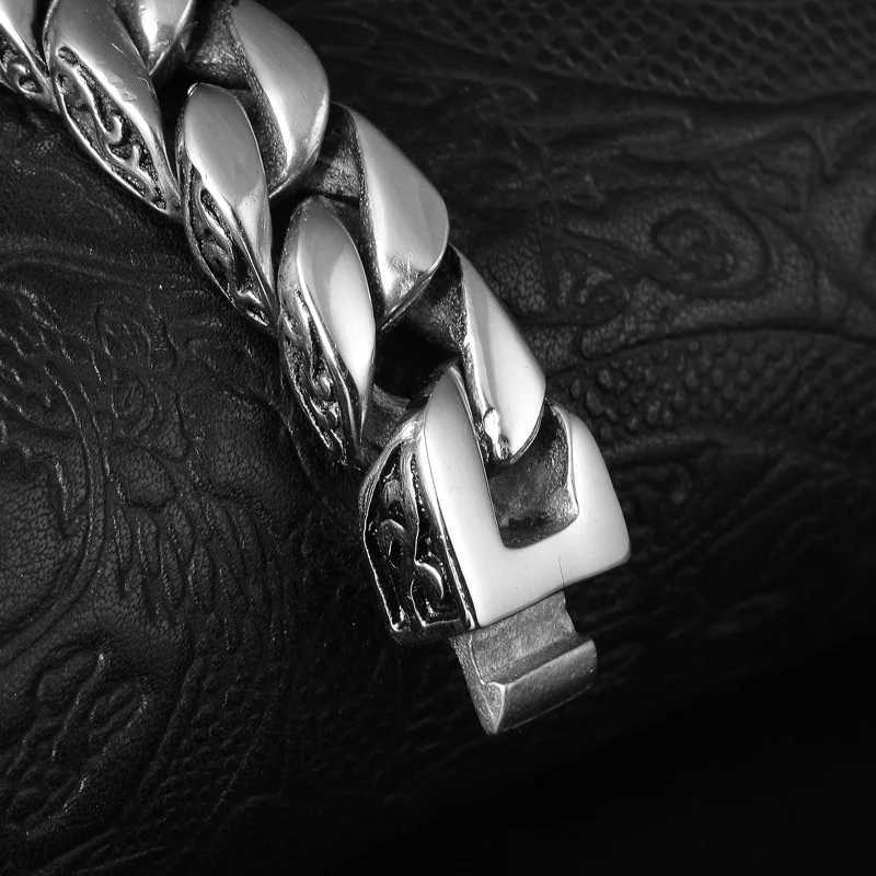 New Fashion Trend Chain Bracelet Mens Classic Daily Matching Simple Handmade Accessories GiftX240913