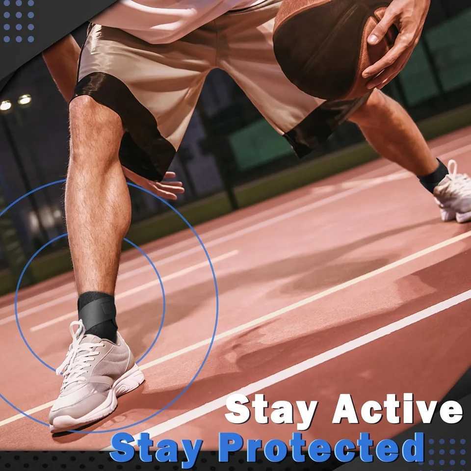 10Pair Sport Ankle Stabilizer Brace Compression Ankle Support Tendon Pain Relief Strap Foot Sprain Injury Wraps Run Basketball Y240913