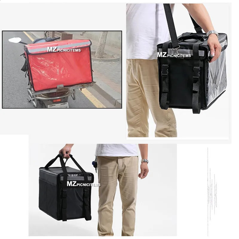 Camping box picnic accessories travel outdoor refrigerant lunch food delivery carrying bag hiking supplies cooler 240910