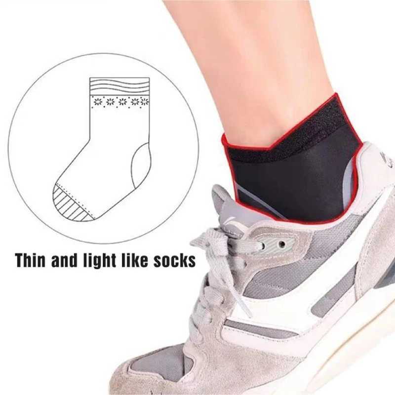 Ankle Support BraceElasticity Free Adjustment Protection Foot BandageSprain Prevention Sport Fitness Guard Band Sports Straps Y240913