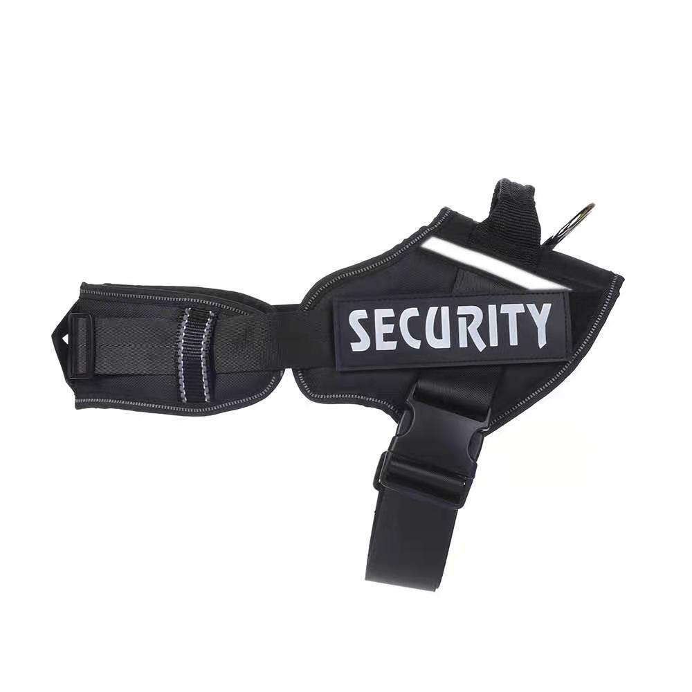 Adjustable Nylon Dog Harness Reflective Dog Collar Personalized Dogs Harness and Leash Set Dogs Vest