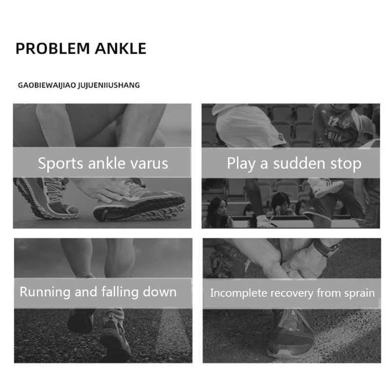 1 Pc Adjustable Compression Ankle Support Men Women Strong Ankle Brace Sports Protection Nylon Strap Belt Ankle Protector Y240913