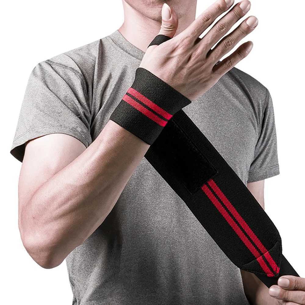 Wrist Support 1PC Sports Wrist Guard Weightlifting Bandage Wristband Support Outdoor Fitness Body Building Wrist Wrap Bandage Hand Support z240913