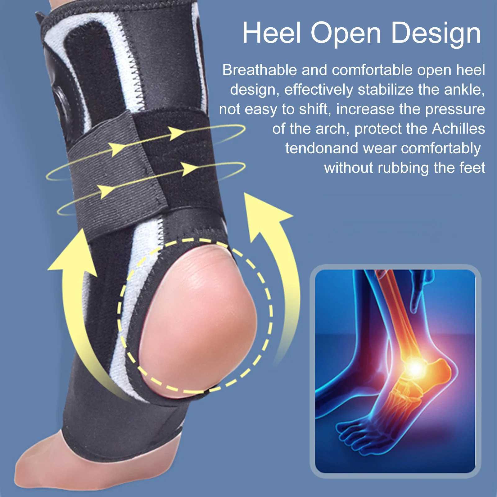 Ankle Support Strap Sports Foot Support Ankle Brace For Sprained Ankle Men Foot Guard Sprain Ankle Orthosis Bandage Wrap Joint Y240913