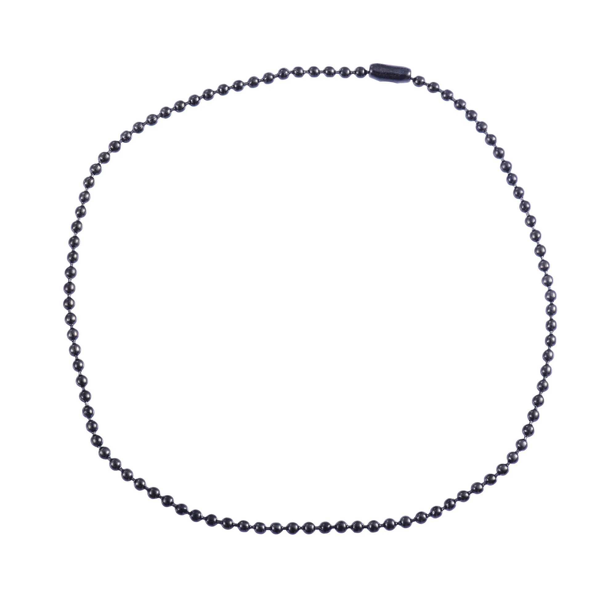 Mens bead bracelet womens stainless steel chain ball bracelet chain bracelet black galvanized bracelet Rolo jewelry accessories gift W240913