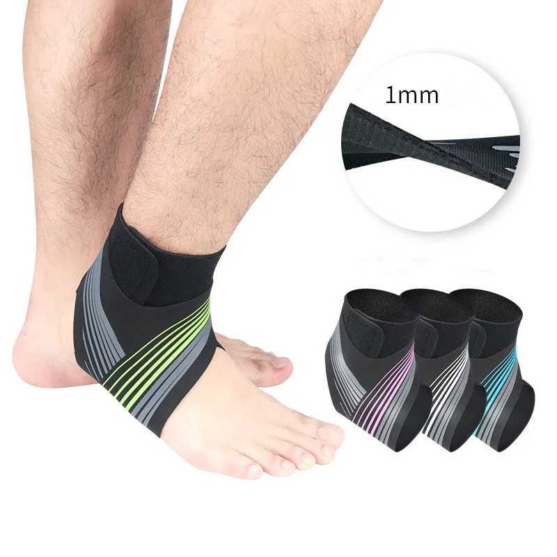 1 Pcs Sports Ankle Support Brace Djustable Anti-Sprain Compression Ankle Guards Tendon Pain Relief Strap Foot Sprain Injury Wrap Y240913
