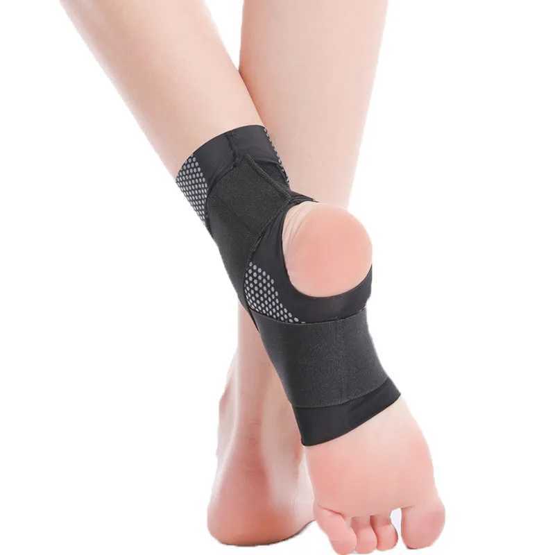 Ankle Support Adjustable Sports Anti Sprain 1Piece Ankle Protector Stabilizer Bandage Strap Fixed Basketball Running Ankle Guard Y240913