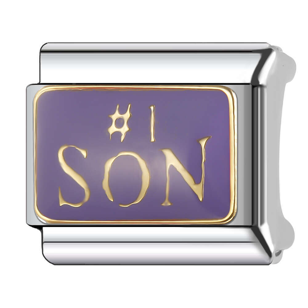 New Women's Gift rainbow ball Sunny Bead Italian Charms Links Bangle Beads Fit 9mm Stainless Steel Bracelet Making DIY For Women Fashion Jewelry