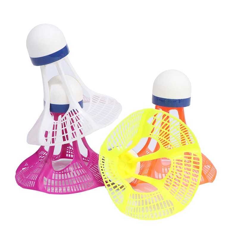 2020 New Original AirShuttle Plastic Ball Nylon Shuttlecock Ball Stable Resistance 3pcs/Pack Outdoor Badminton AirShuttle Y240912