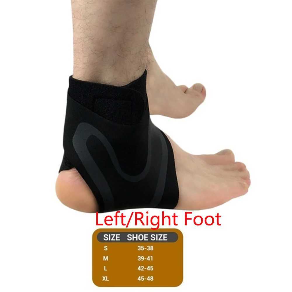 1 Pc The Adjustable Elastic Ankle Brace Ankle Support Lightweight Breathable Compression Anti Sprain Foot Protection Bandage Y240913