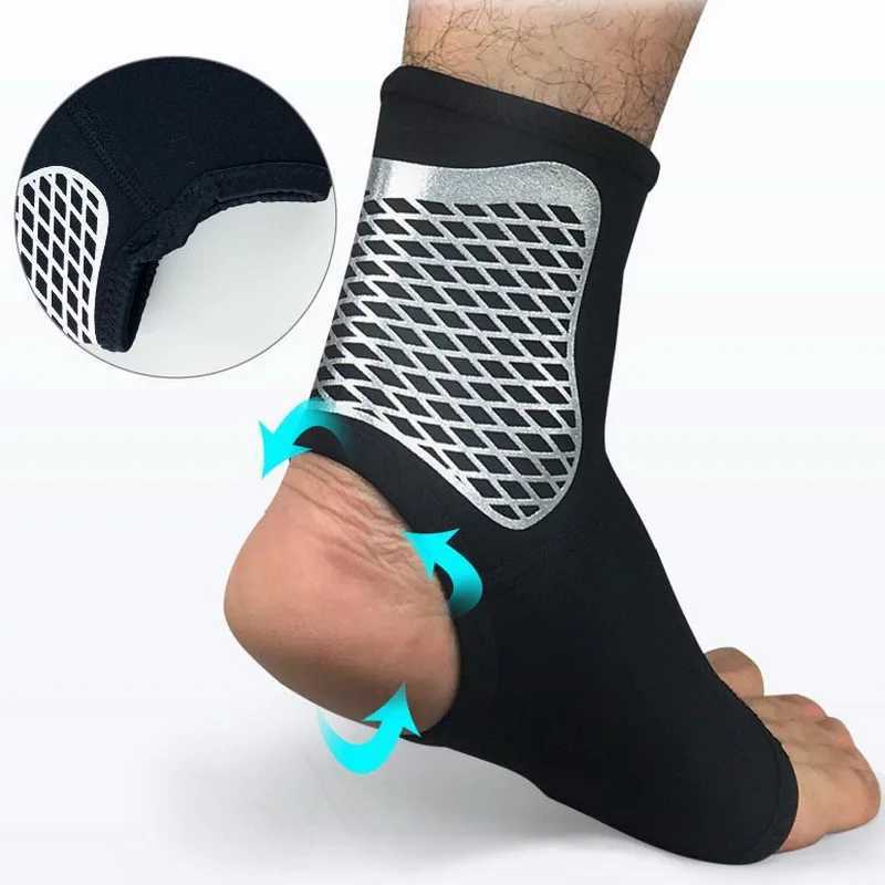 1Pcs Neoprene Sport Ankle Brace For Men Women Compression Fixed Jiont Ankle Support Protector sock to relieve pain Hiking Gym Y240913