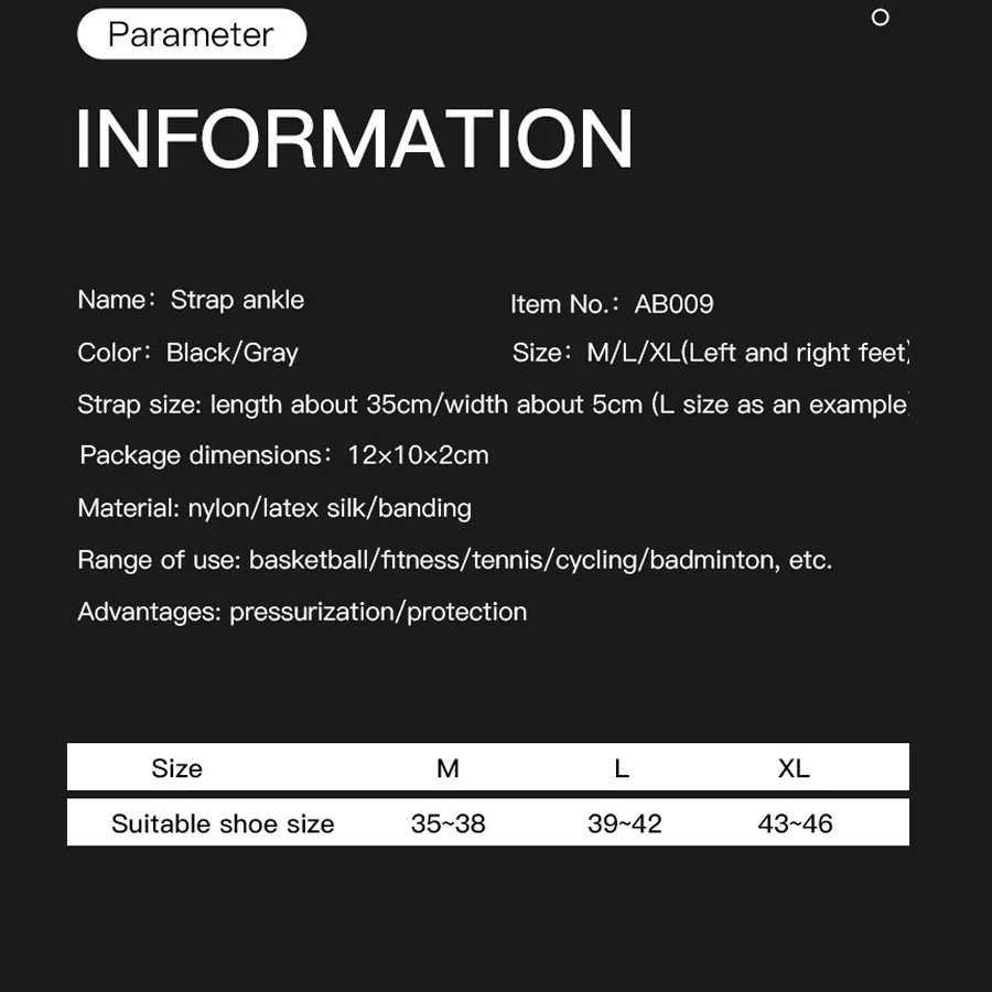 Knitted Bandage Basketball Fitness Ankle Socks Sport Riding Anti-Skid Silicone Ankle Protector Y240913