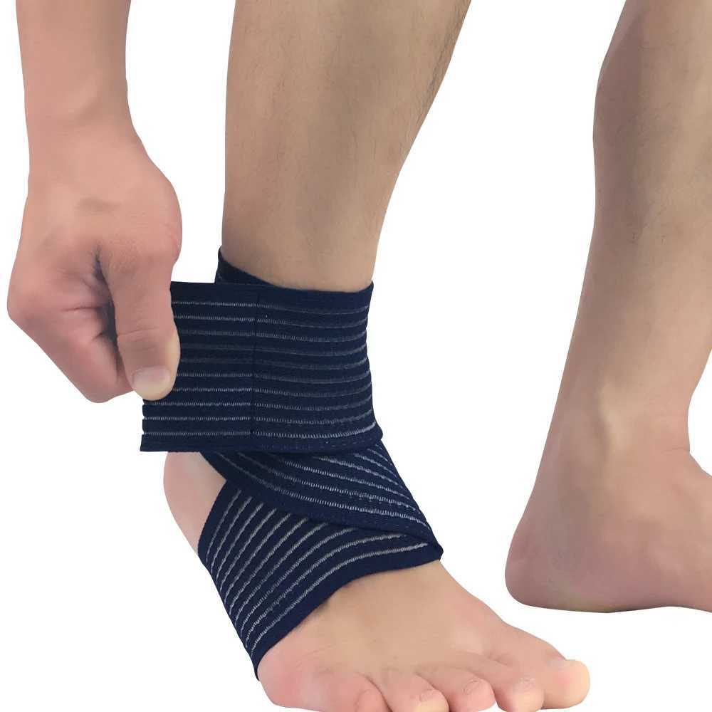 1 PC Sports wrap bandage Ankle Strain Elastic Ankle Support Brace Guard Protector Running compression straps Gym Foot Wraps 2018 Y240913