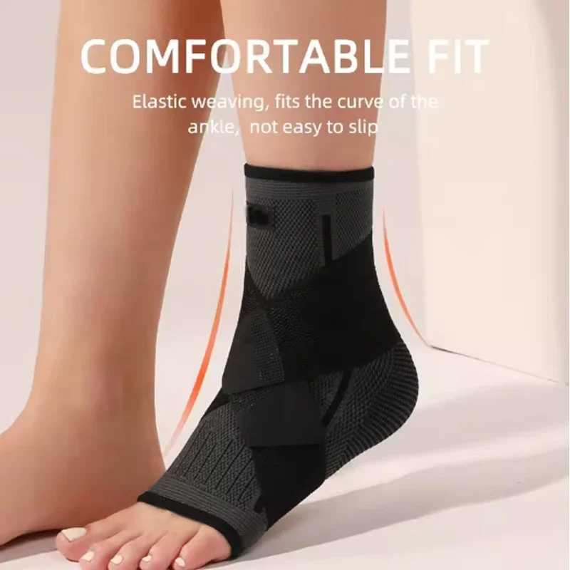 Adjustable Compression Ankle Support Men Women Running Hiking Basketball Ankle Brace Sports Protection Y240914