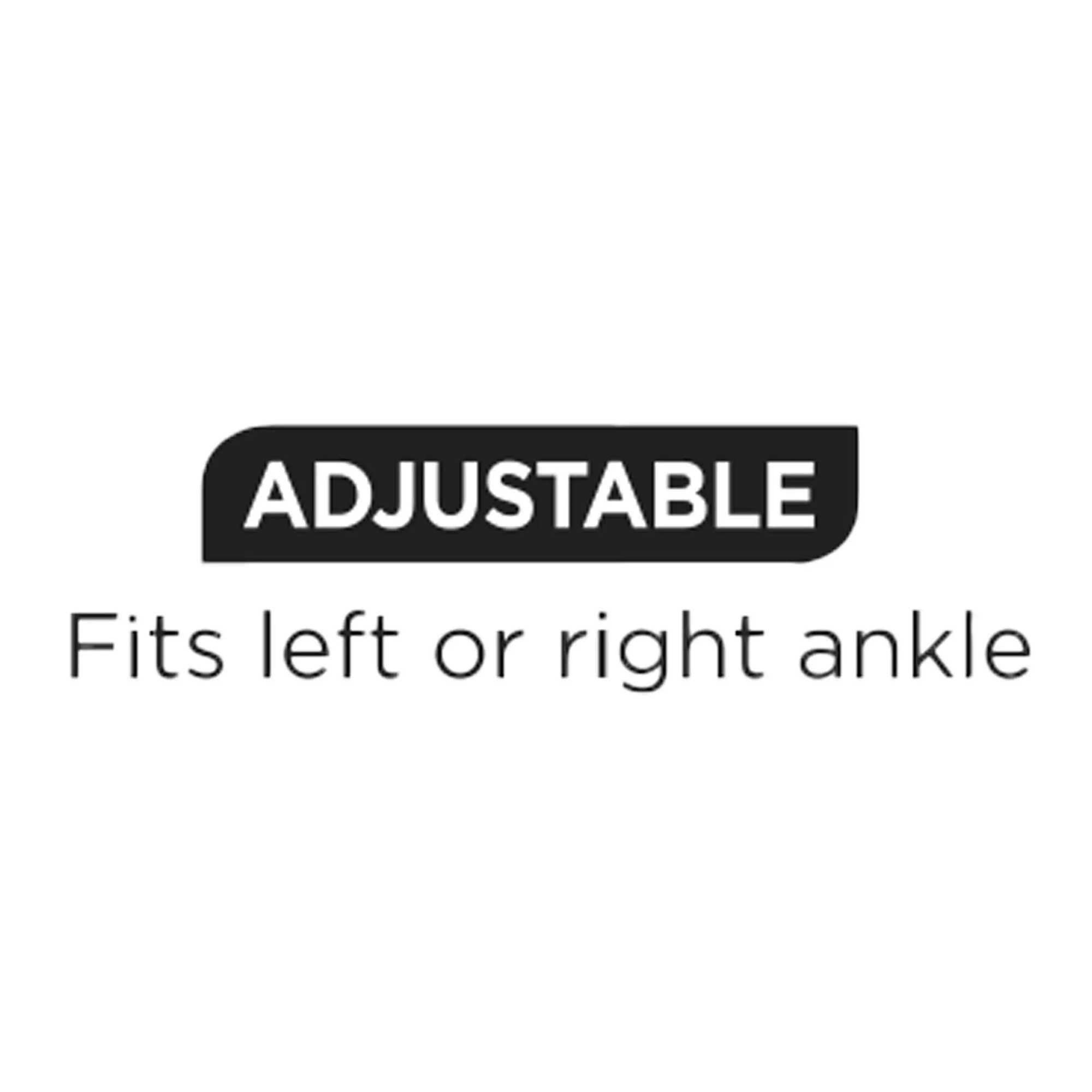 Adjustable Ankle Support Black One Size Right or Left Foot Reinforced Binding Easy To Clean Ankle Brace Y240913