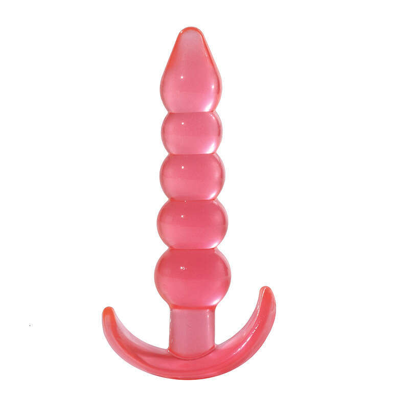 Silicone Backcourt Pulling Beads, Metal Anal Stopper, Finger Set, Sexy SM, Flirting, Male Adult Sexual Health Products, Serial Cannon