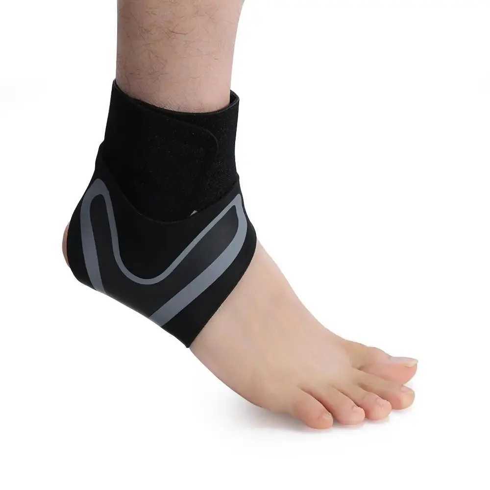 1 Pc Elastic Ankle Brace Strap Ankle Support Fitness Breathable Compression Anti Sprain Foot Protection Bandage Sport Safety Y240913