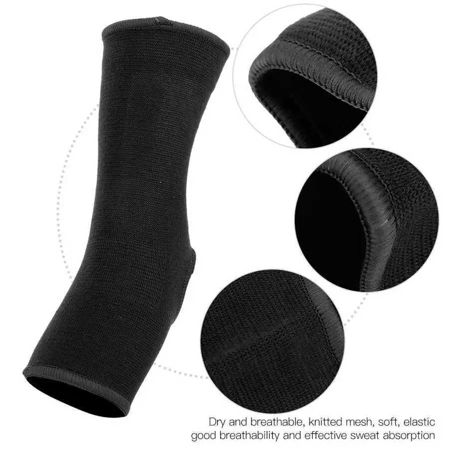 1Pair Elastic Band Sport Ankle Guard Ankle Pad Protective Gear For Sanda Muay Thai BoxingTaekwondo Sports Safety Protective Gear Y240913